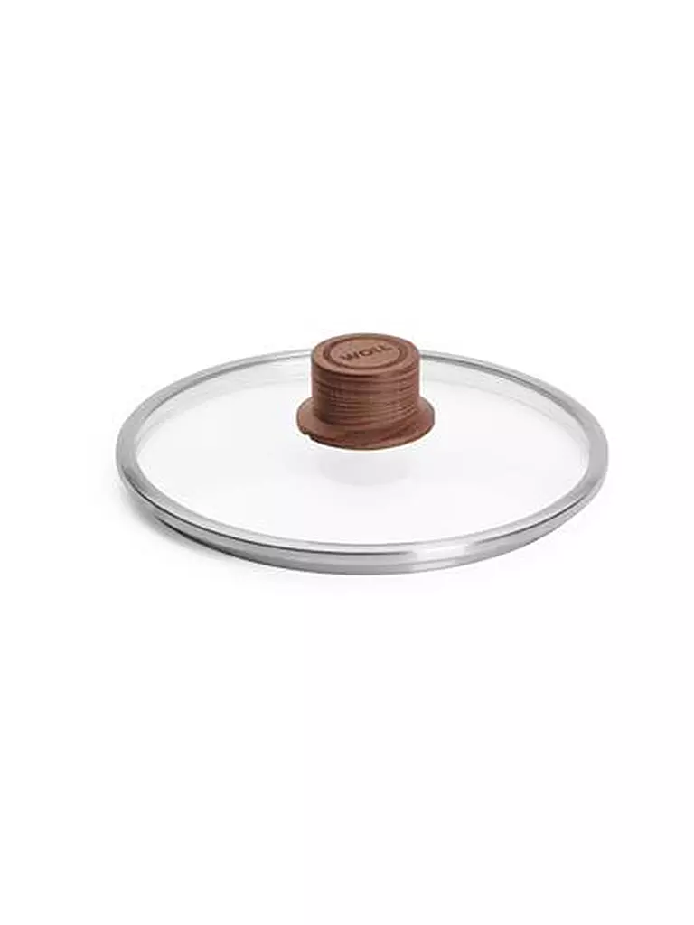 WOLL Glasdeckel ECO-LOGIC 20cm Glas/Holz transparent