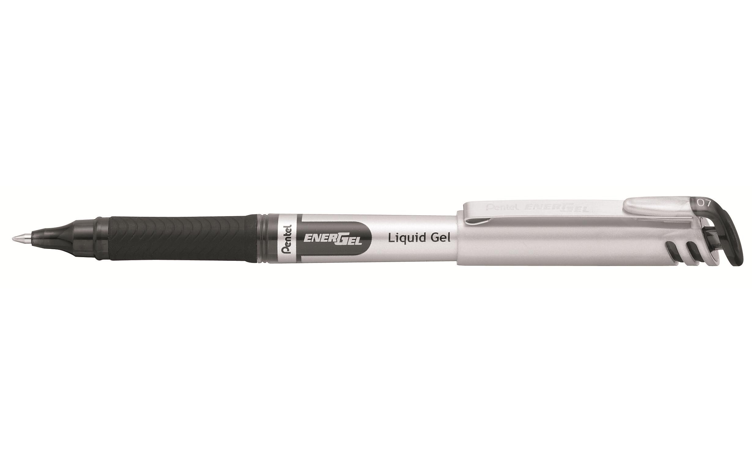 Gelschreiber Liquid EnerGel mit 0.7 mm Metallspitze, SchwarzRollerstift ideal für Zeichnen und Schreiben