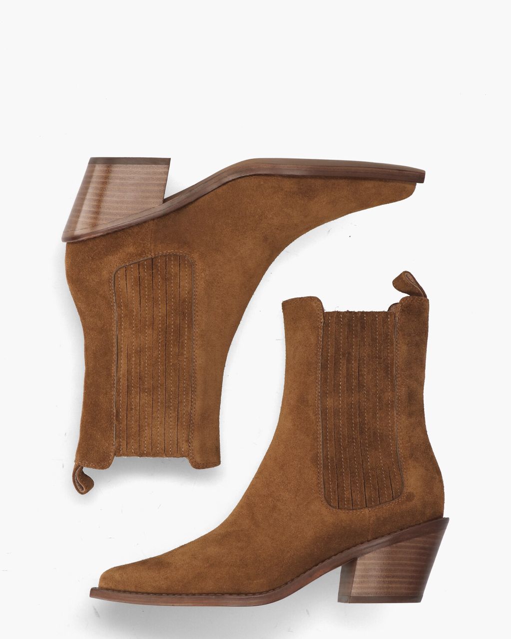 Lola Cruz Aurel Cognac Dames Chelseaboots