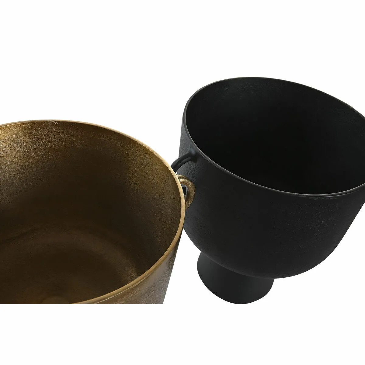 DKD Home Decor Aluminium Noir Doré