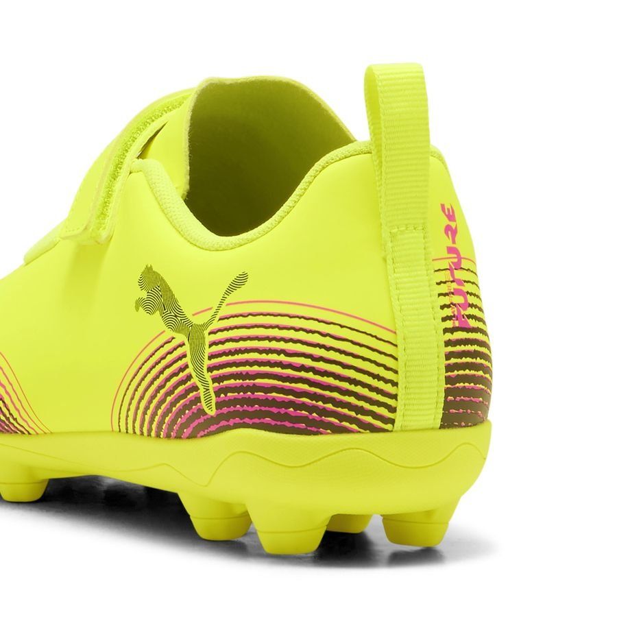 FUTURE 8 PLAY V FG/AG RB Jr Yellow Alert-PUMA Black-Sun Struck