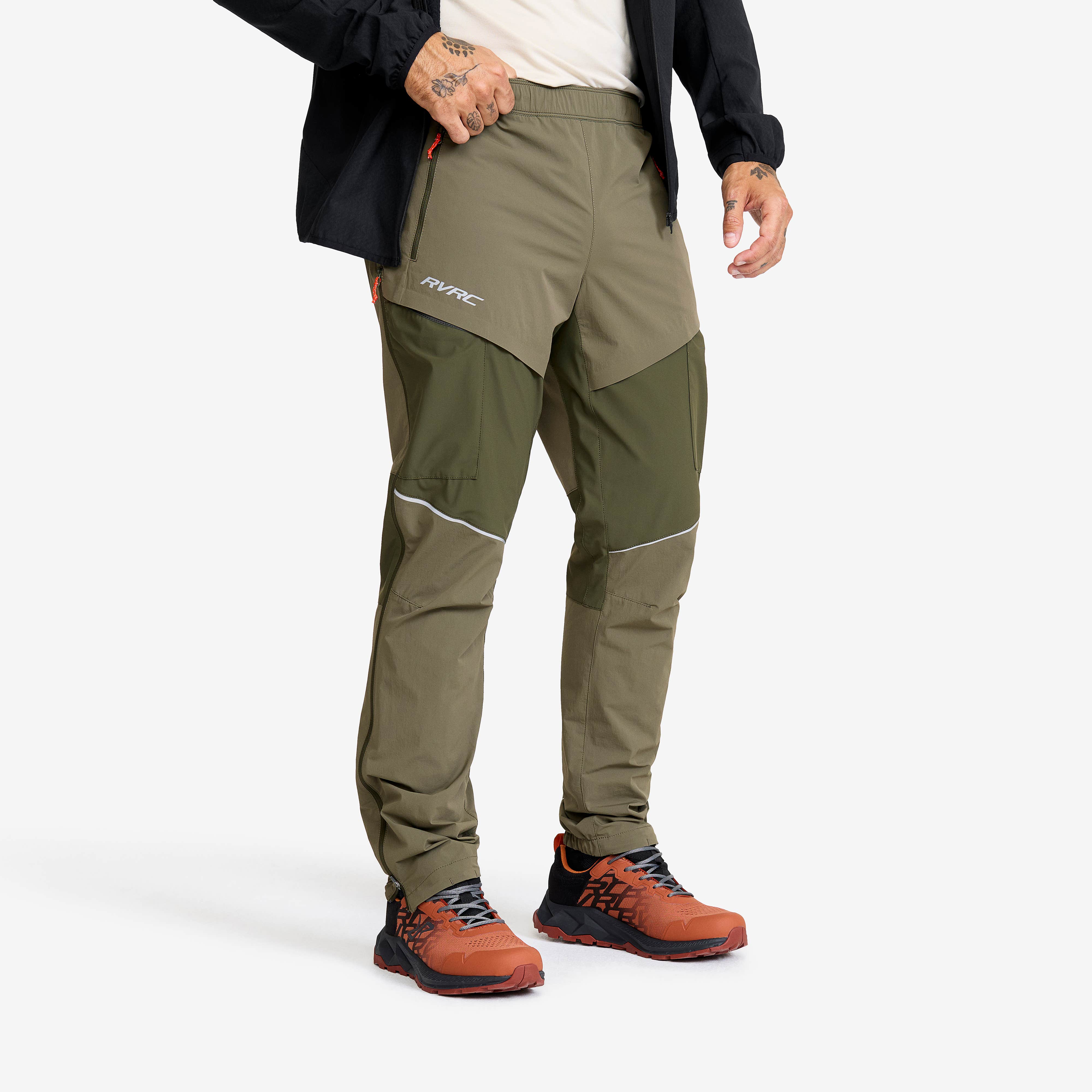 Dynamic Pro Wind Pants Herre Grape Leaf/Forest Night