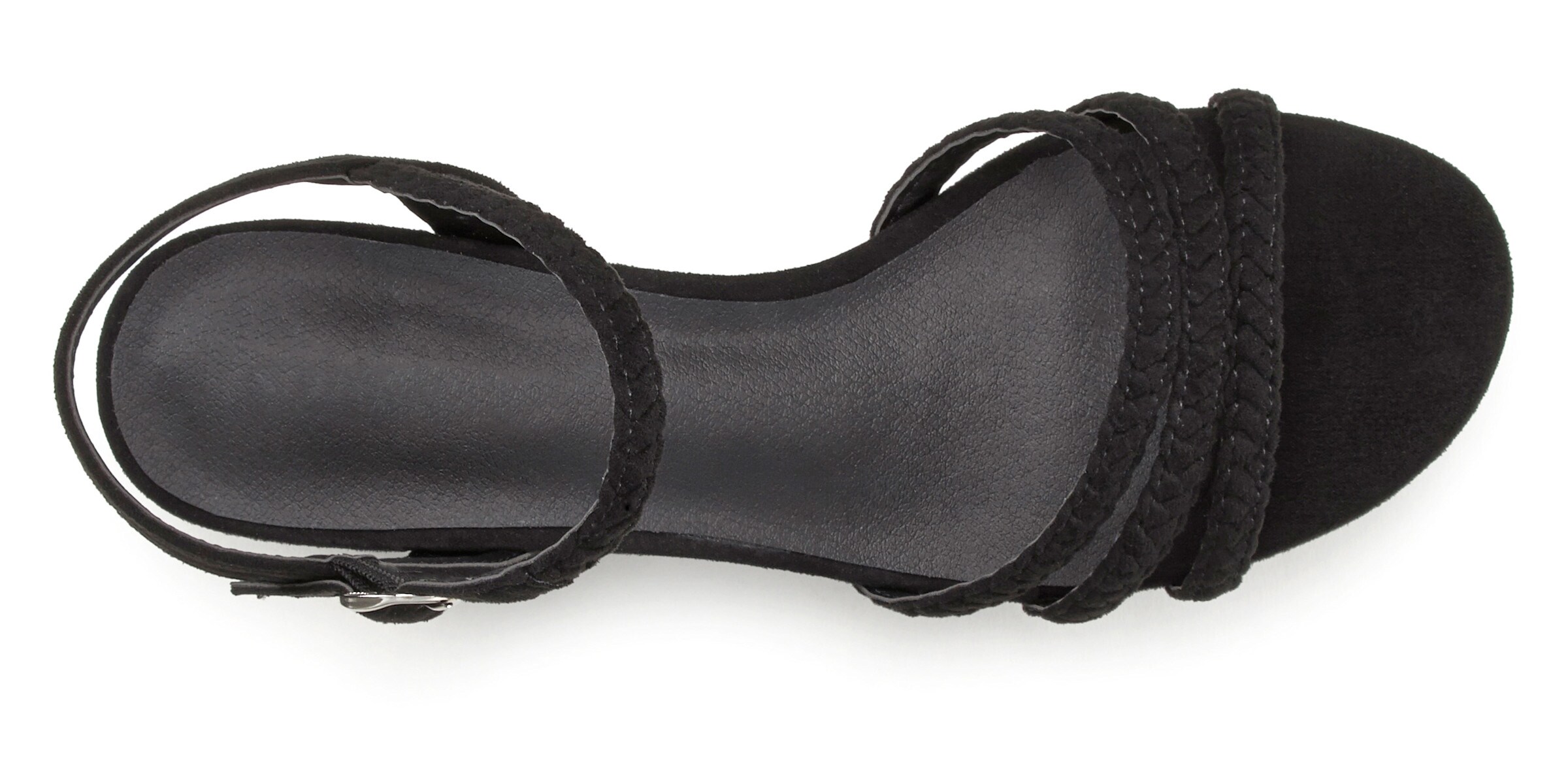 LASCANA Sandale in schwarz