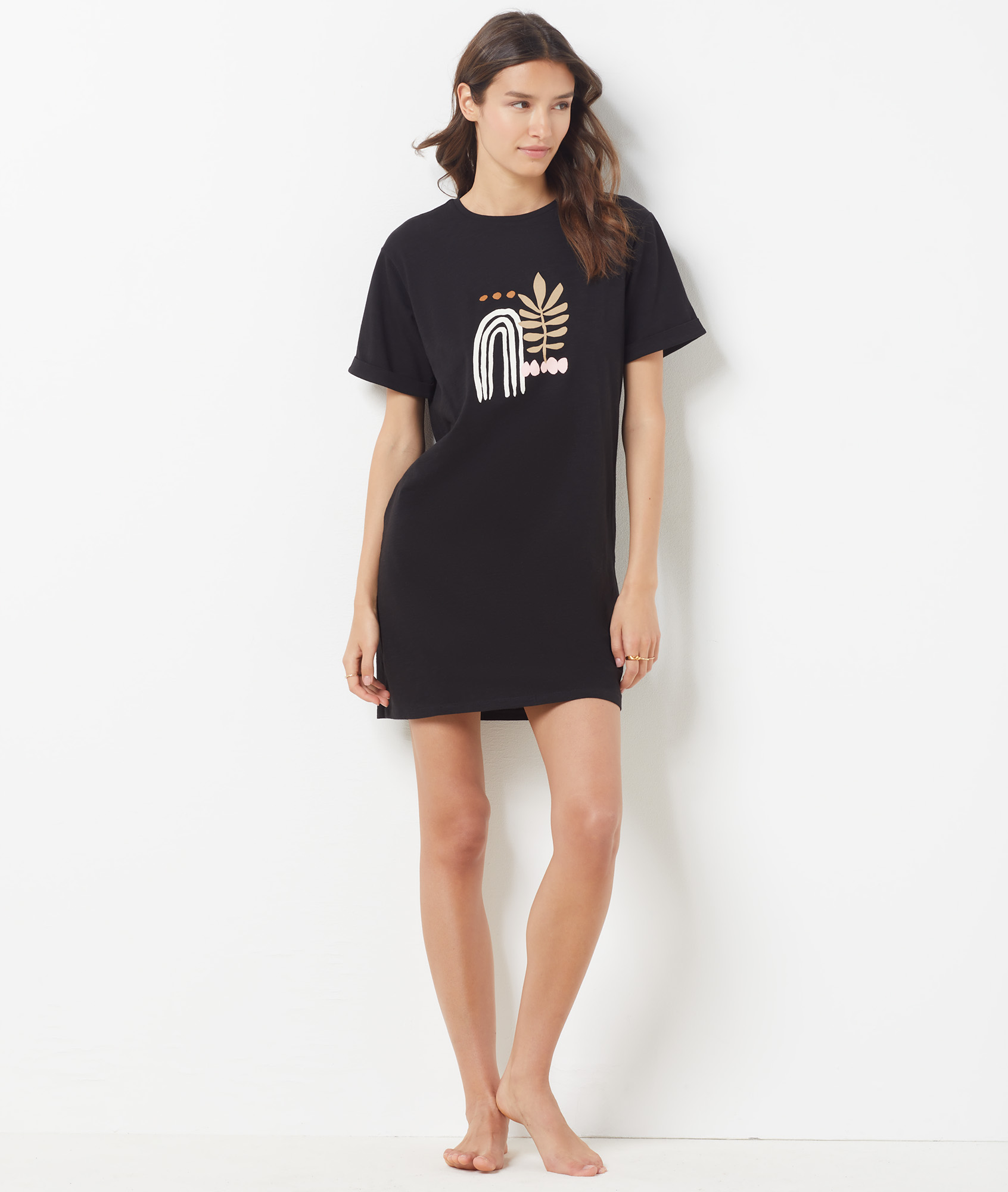 Chemise de nuit 100% coton