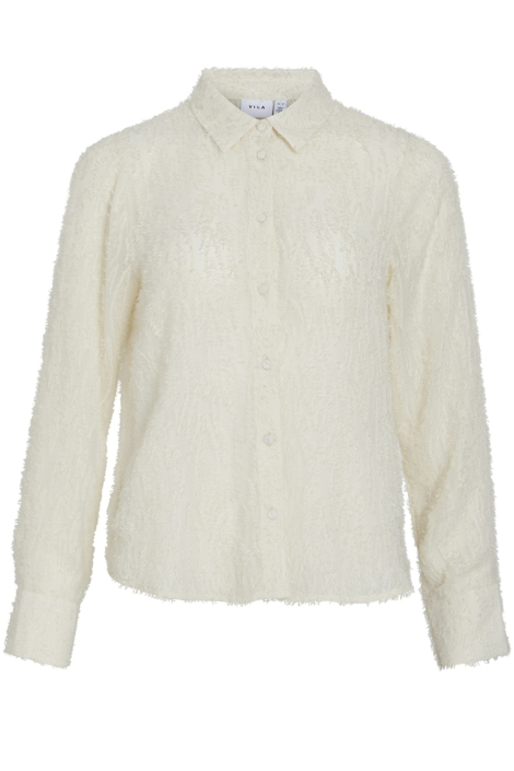 Vila beige dames blouse