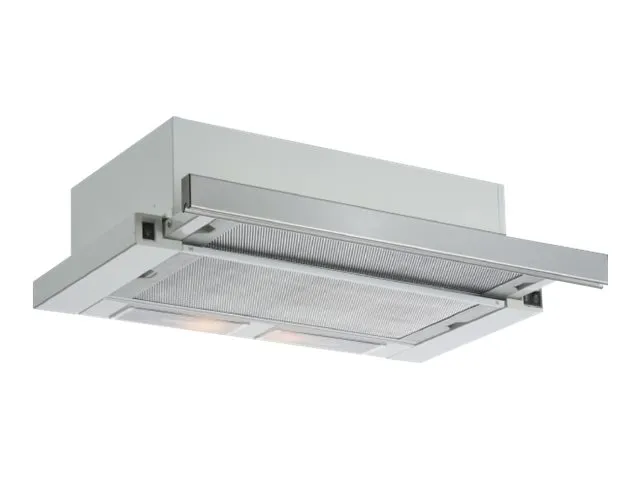 SILVERLINE SL 1152 V4 - Hætte - teleskopisk - bredde: 59.85 cm - dybde: 30.5 cm - udtrækning og recirkulation (-) - uden motor - stål