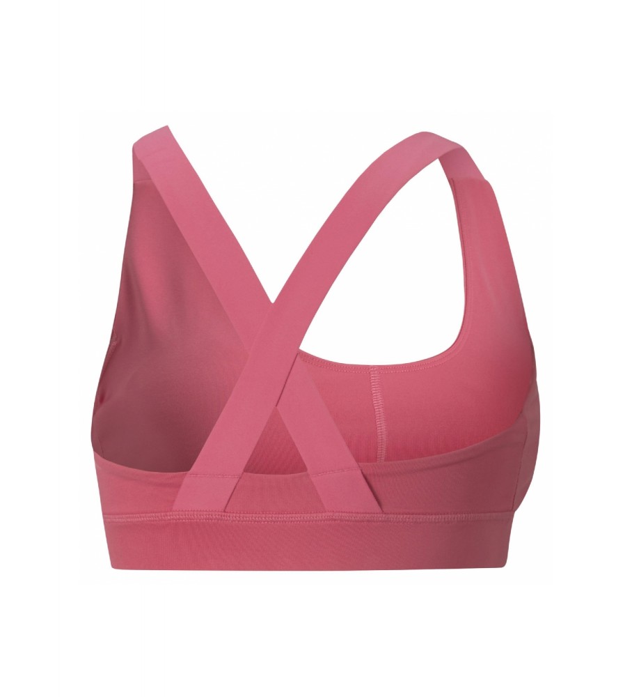 Sutiã Puma Mid Impact Rosa