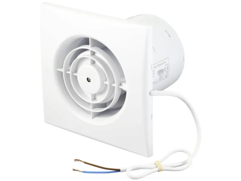 Sygonix væg- og loftsventilator 230 V/AC 130 m/t 100 mm (SY-5233254)