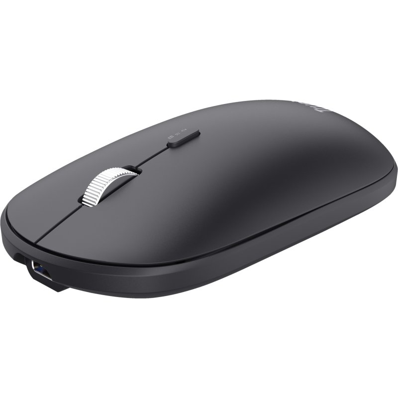 Trust Lyra clavier Souris incluse Bureau RF sans fil + Bluetooth AZERTY Français Noir