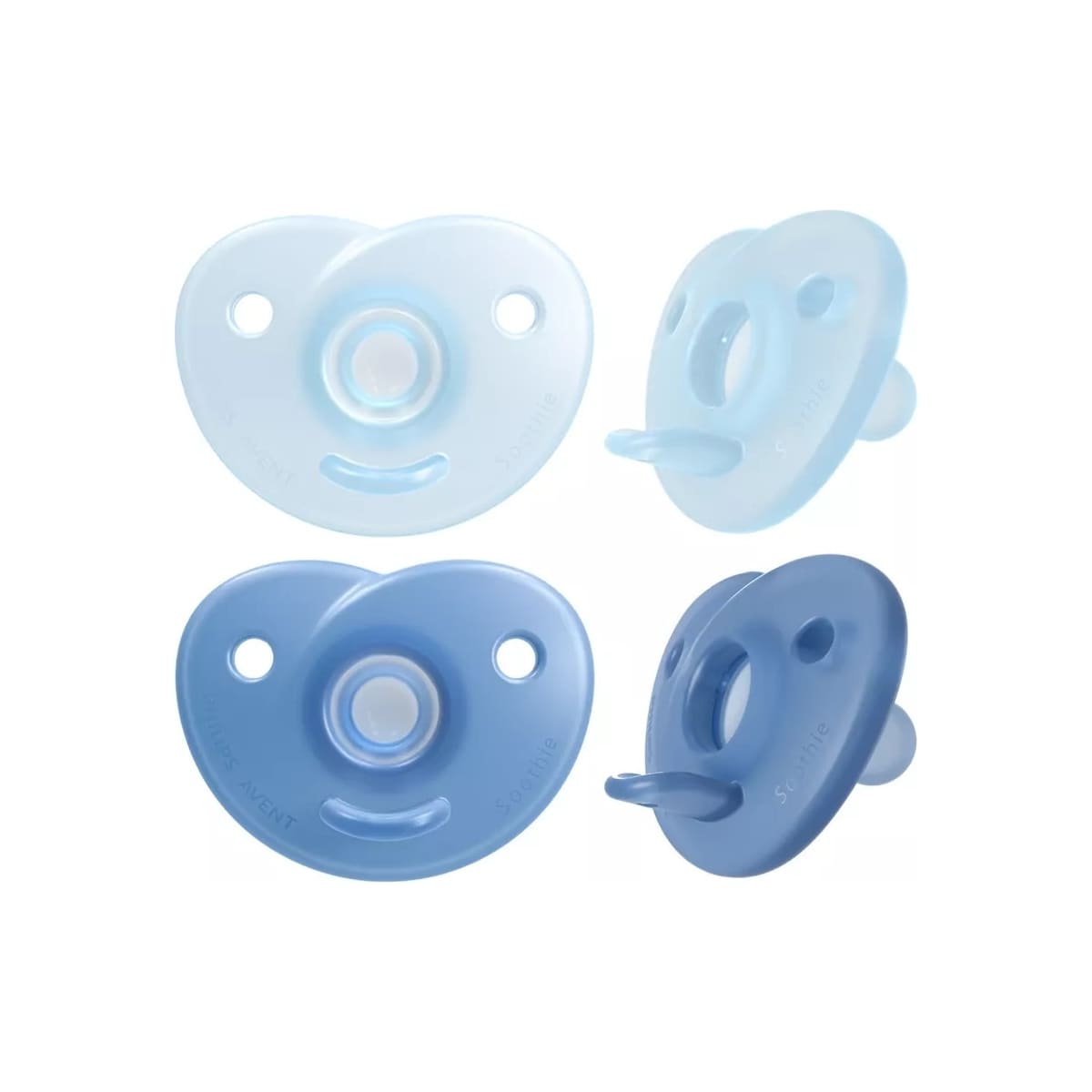 Philips Avent SCF099/21 Soothie smokk, 0 - 6 måneder, 2 stk, blå