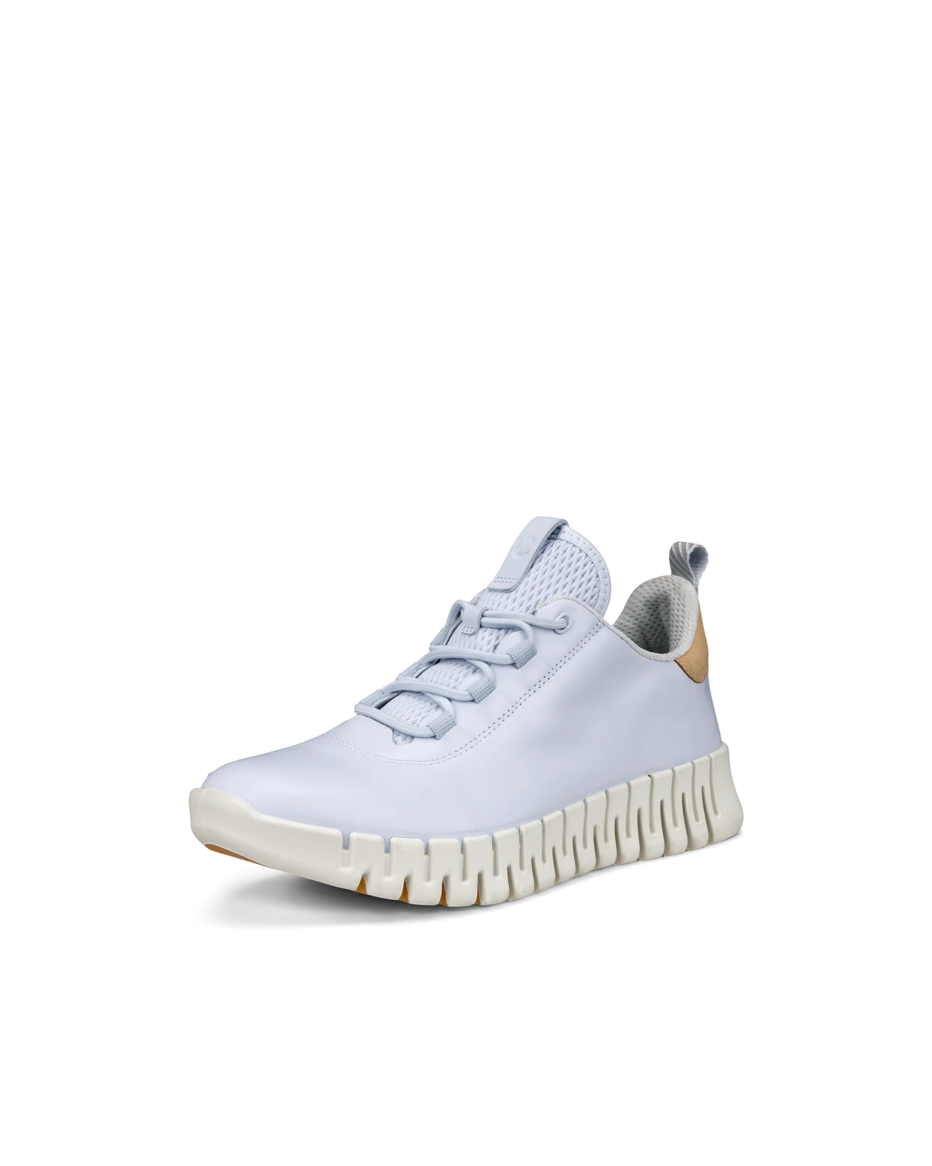ECCO GRUUV W Damen Ledersneaker Blau