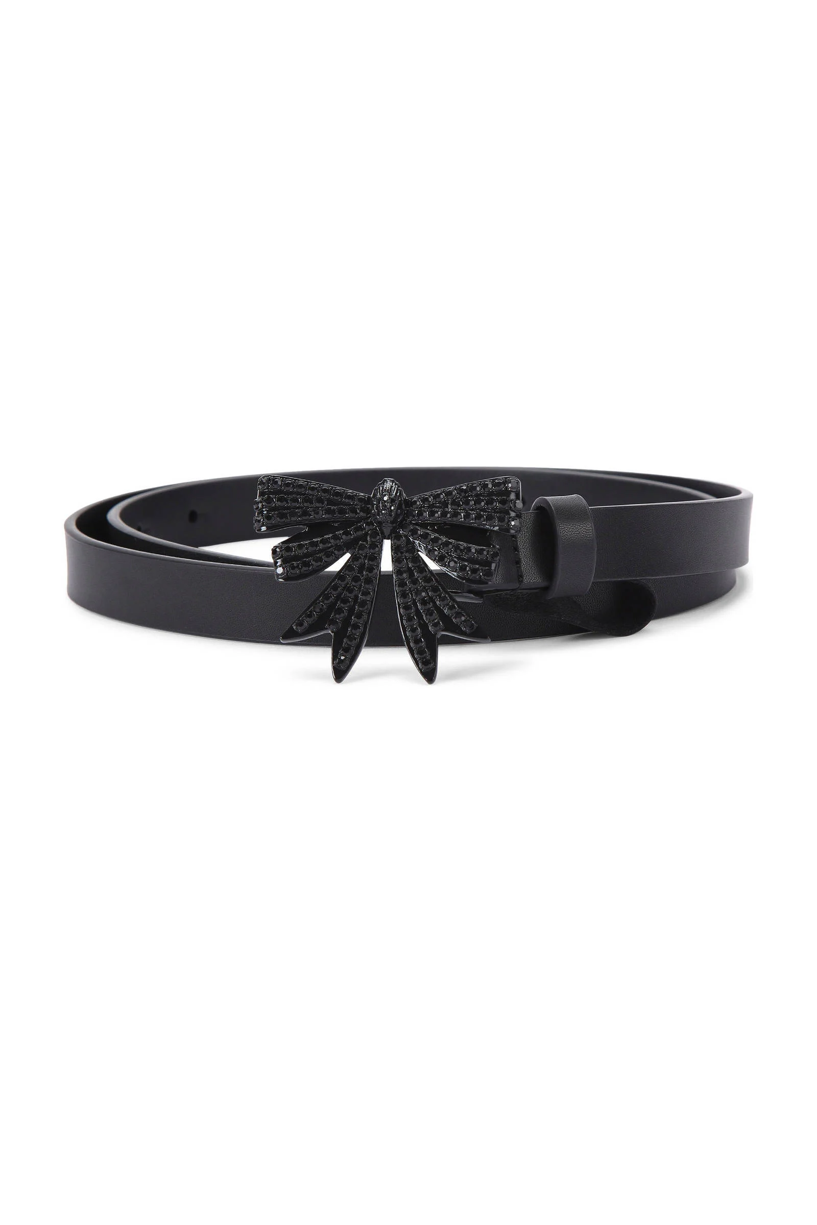 Kurt Geiger riem Belgravia met strass zwart