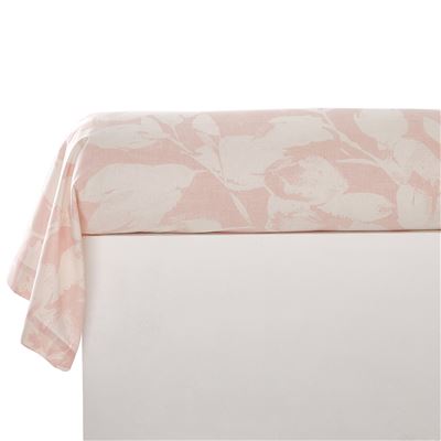 Linge de lit feuillage pastel - BECQUET CRÉATION