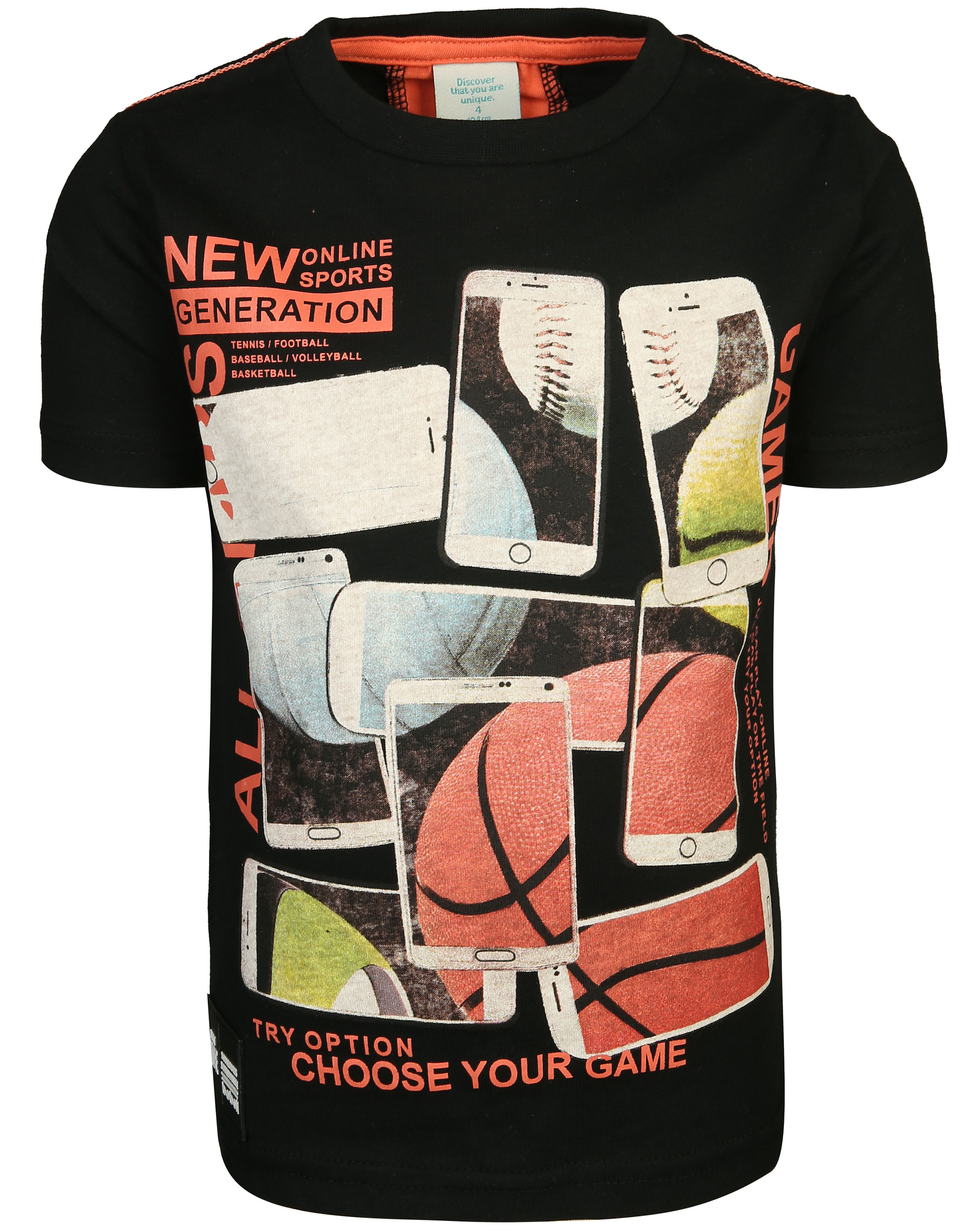 T-Shirt GAMER in schwarz