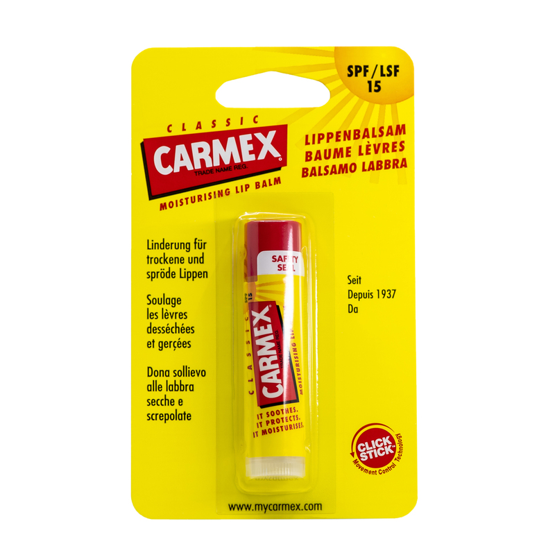 CARMEX Lippenbalsam<br>4.25 g, Stick, Balsam, Classic