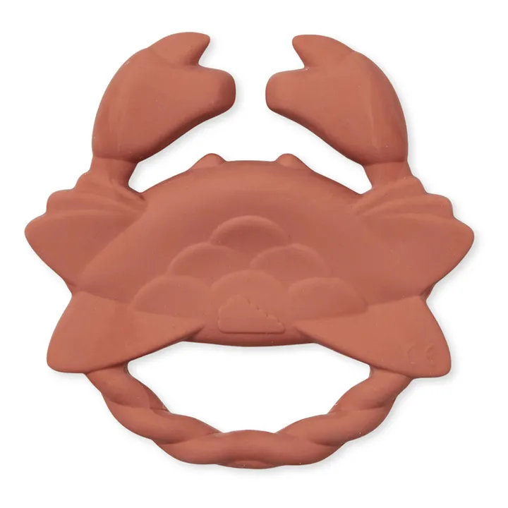 Cam Cam Anneau de dentition Crabe | Terracotta