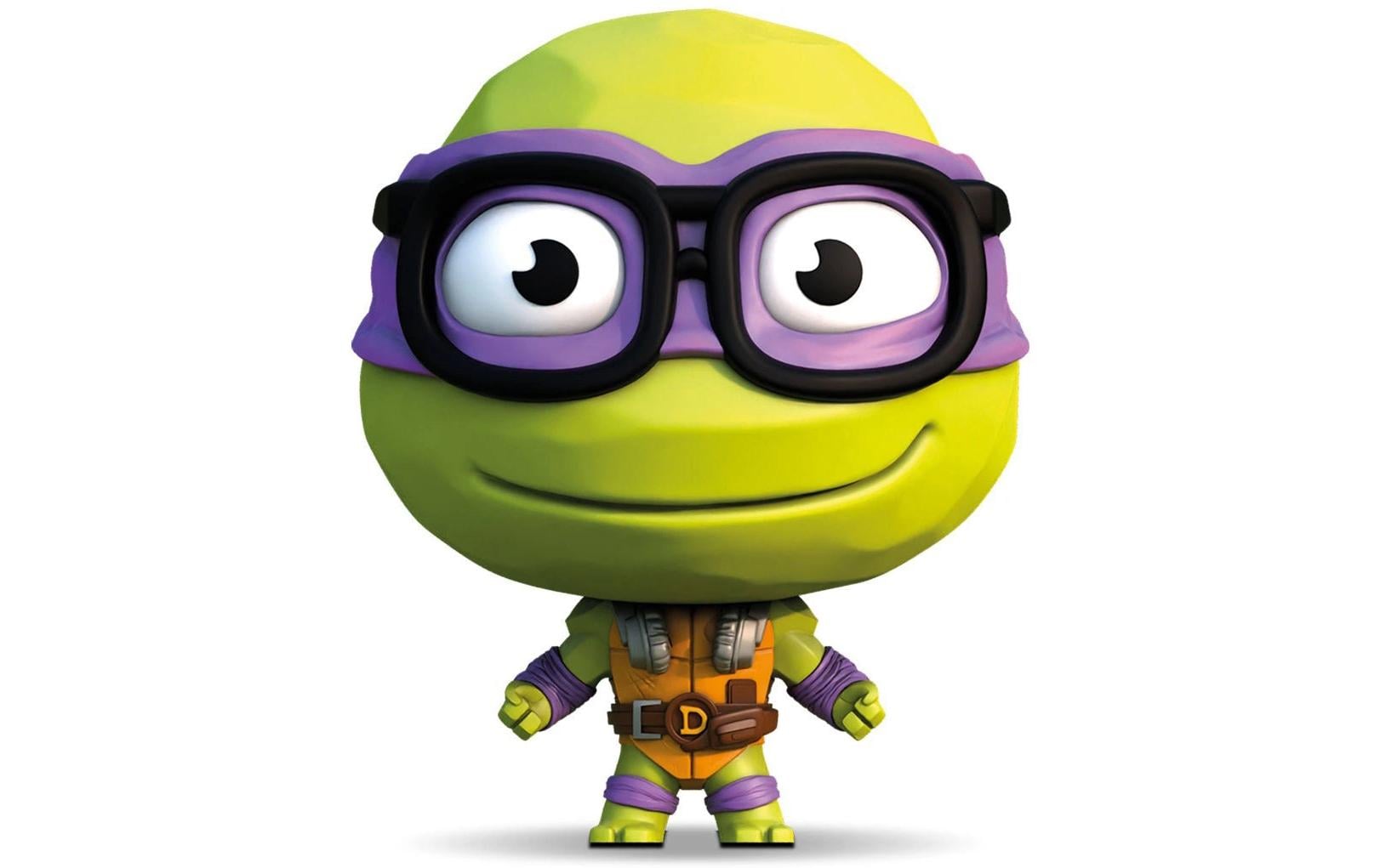 HeroPop Teenage Mutant Ninja Turtles: Donatello 10 cmDehnbare Ninja Tutrles Actionfigur
