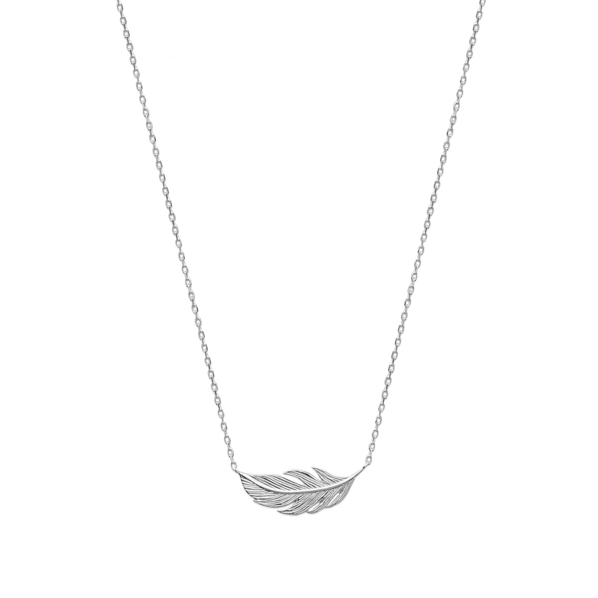 Collier chaîne fantaisie PLUME - Lorenzo R