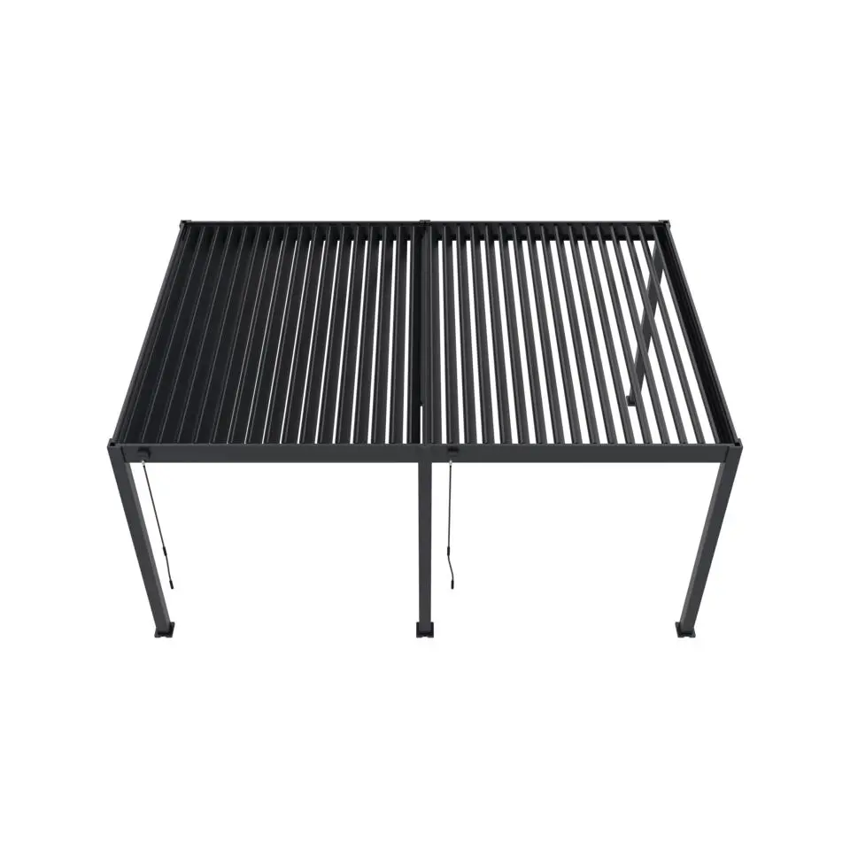 Orion Deluxe terrasoverkapping 360 x 530 cm antraciet