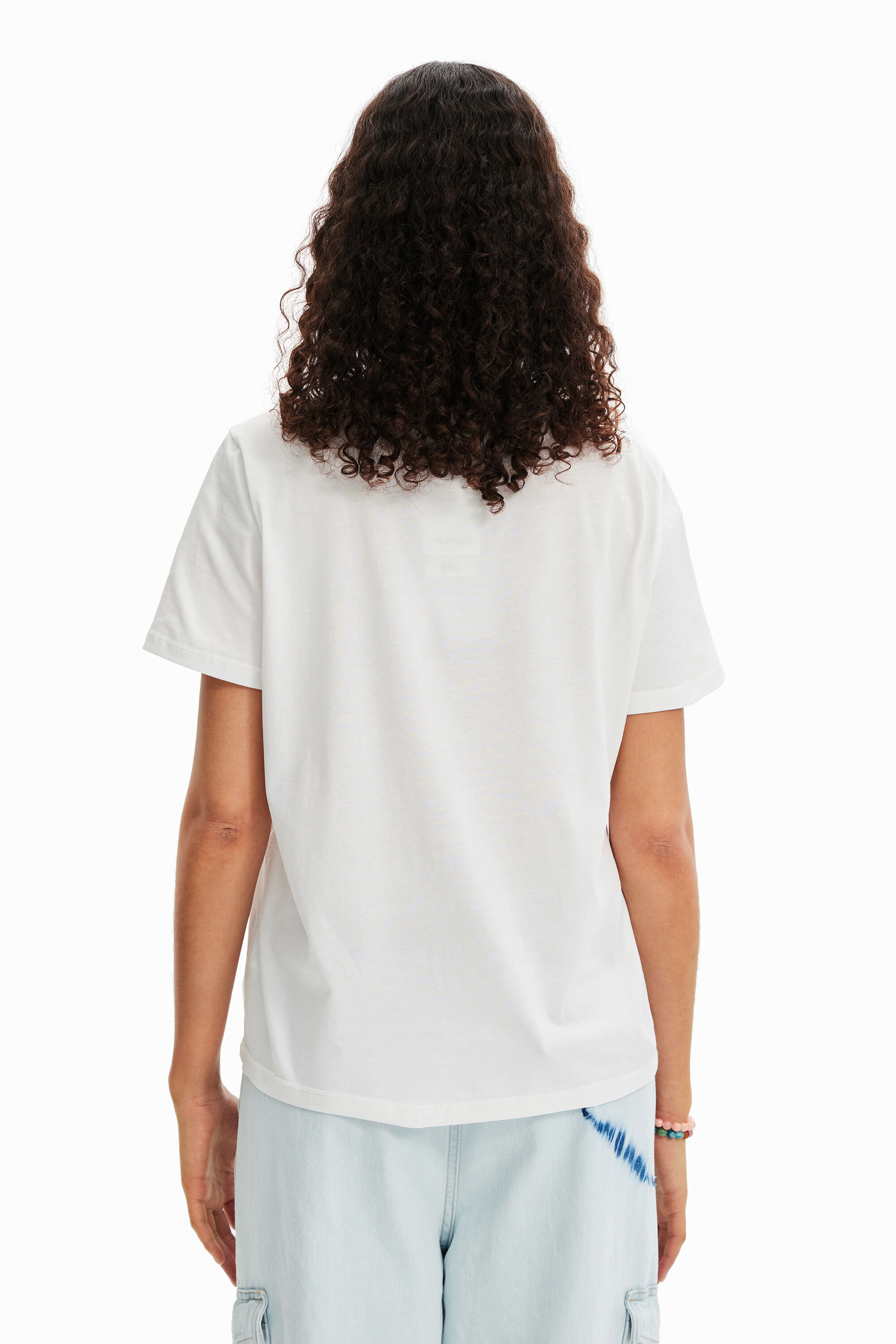 T-shirt tropical palmier