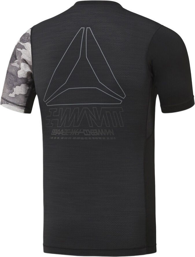Reebok ACTIVCHILL Graphic Compression T-shirt Sort