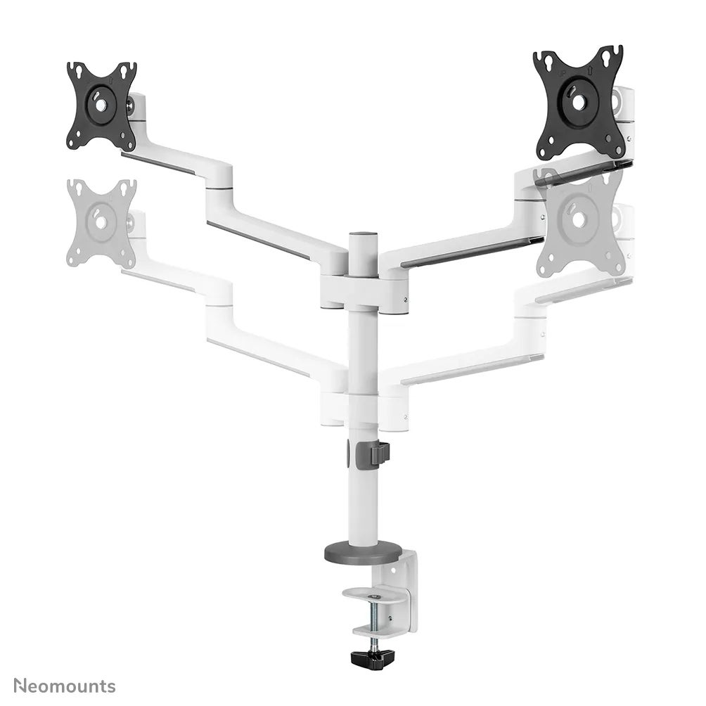 Neomounts DS60-425WH2 bureausteun voor flatscreens