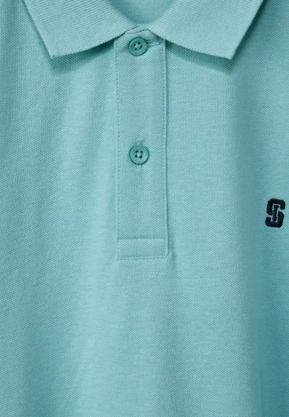 Piquée Poloshirt - aurora turquoise