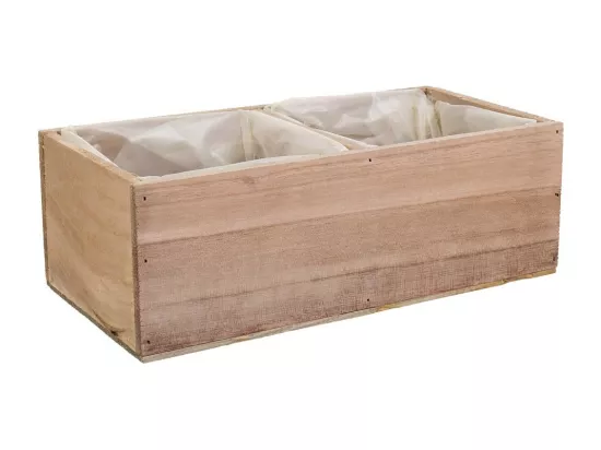 Tiroir en bois marron 30x15x10,5h