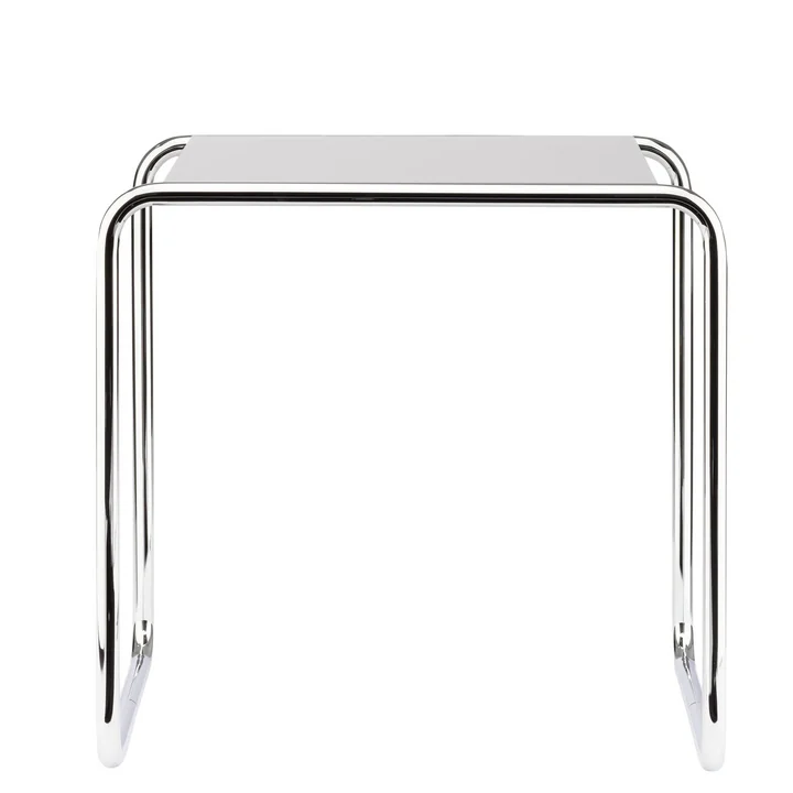 Thonet - B 9 b Satztisch, Chrom / reinweiss (RAL 9010)