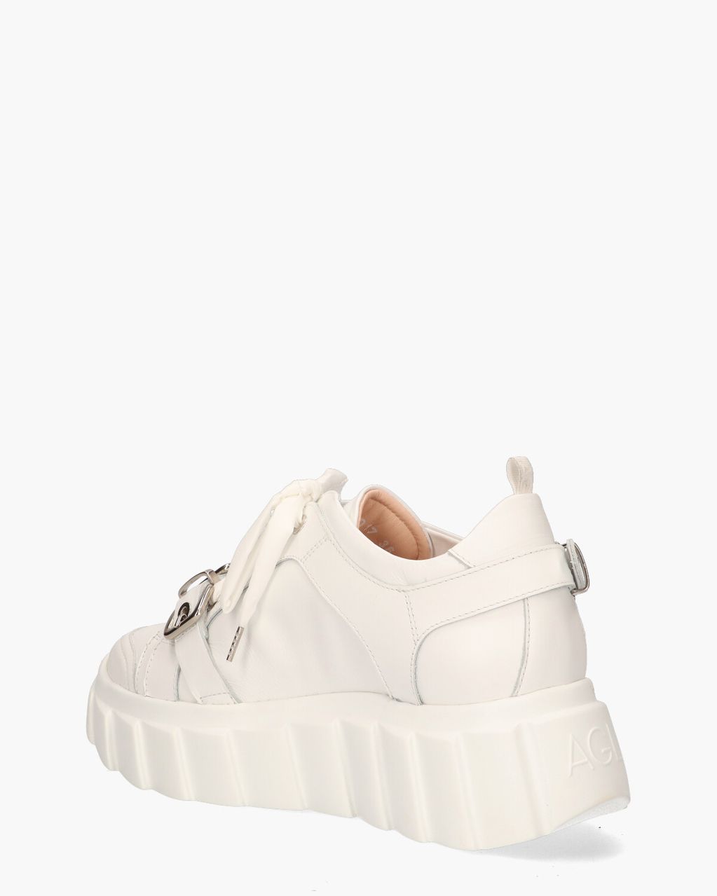 AGL Lidia Buckles Wit Damessneakers