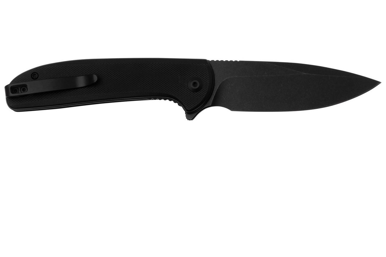 Civivi Primitrox C23005A-2 Blackwashed Nitro-V, Black G10 zakmes