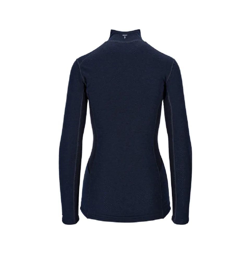 Tufte Wear Womens Polarflik Half Zip Dress Blues / Sky Captain