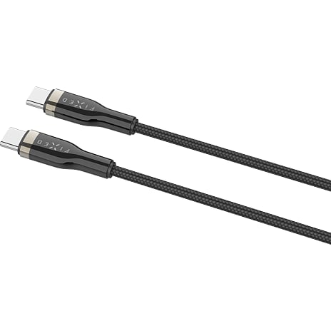Fixed 100W USB-C kabel - 1,2 meter