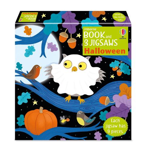 Usborne Book and 3 Jigsaws: Halloween - Book and 3 Jigsaws (Paperback)