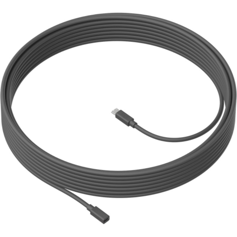 Logitech Rallonge de 10 mètres pour extension microphones pour MeetUp
