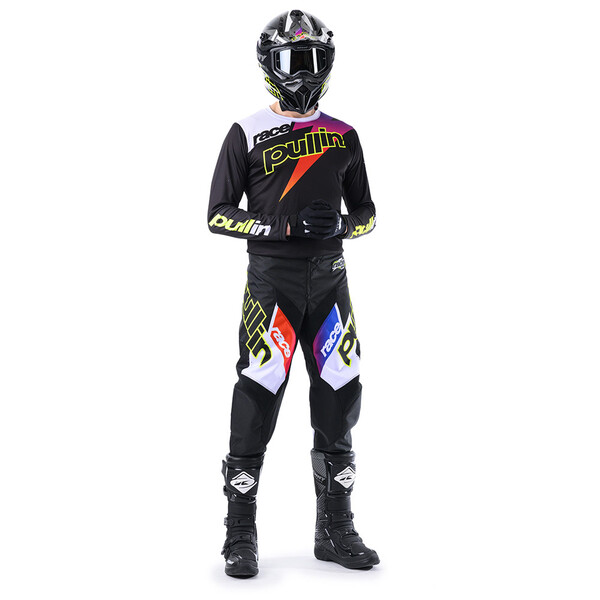 pull-in - Maillot Race - 2024 Noir / Blanc / Multicolore