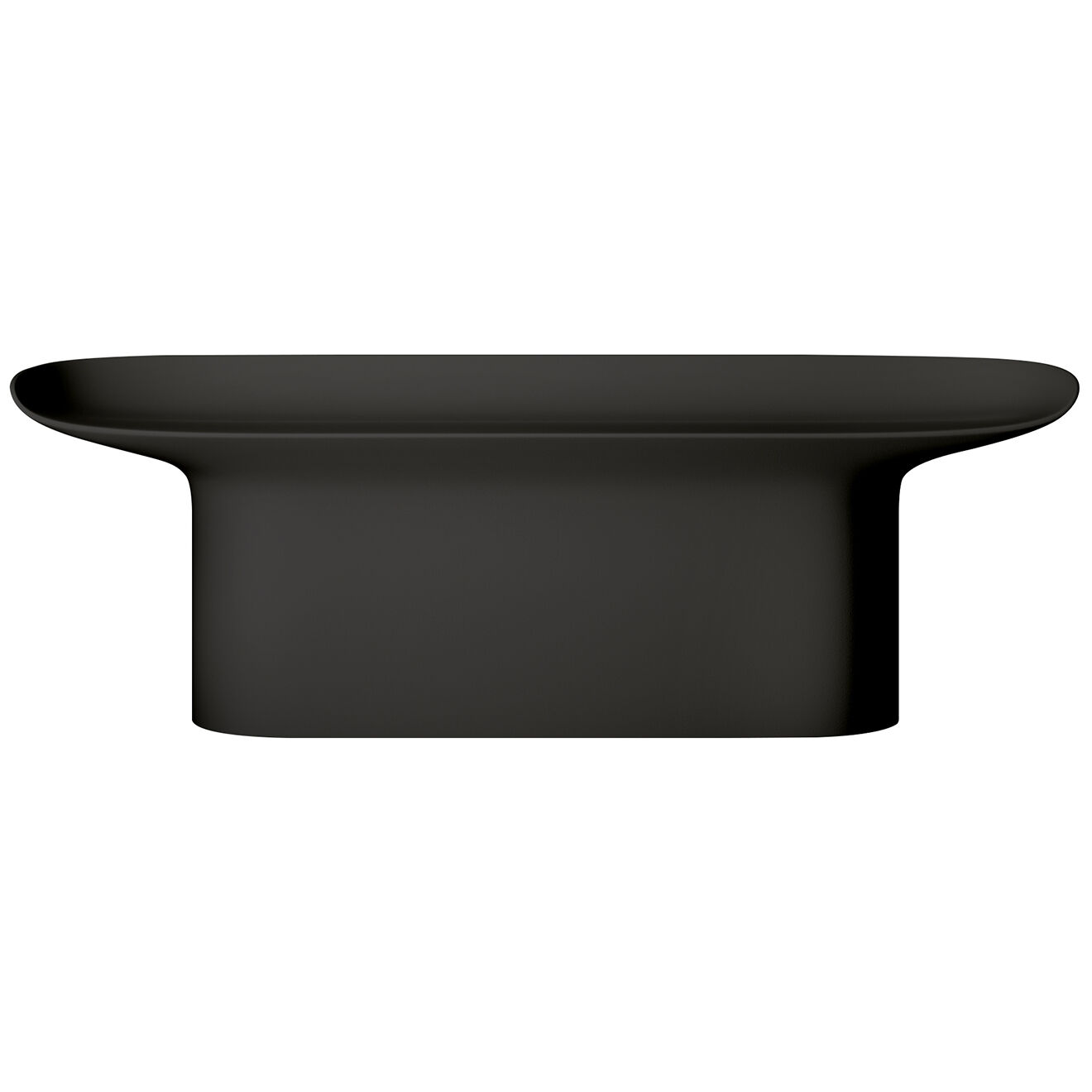Serralunga Banc luba design par ionna vautrin anthracite - 141x49x45.5 cm