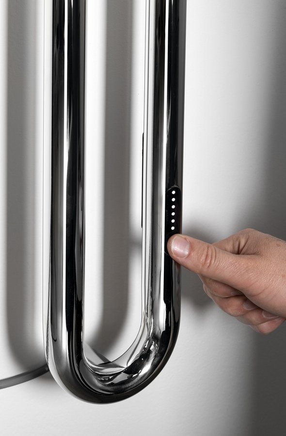Sapho Duopasso elektrische handdoek radiator 12x170cm chroom