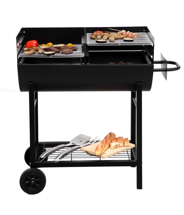tepro Holzkohle-Grillfass Detroit