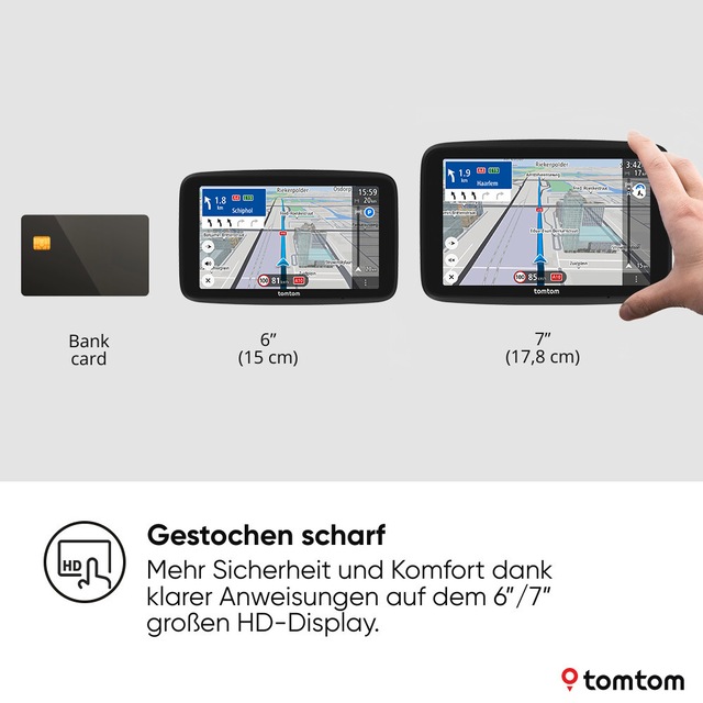TomTom LKW-Navigationsgerät »GO Expert Plus EU 6« (Weltweit )