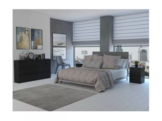 Commode Malwa M6/140 NOIR