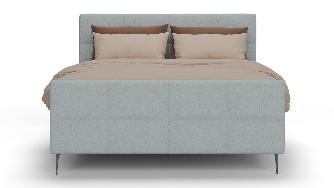 Boxspring Crystal - Soft touch light blue