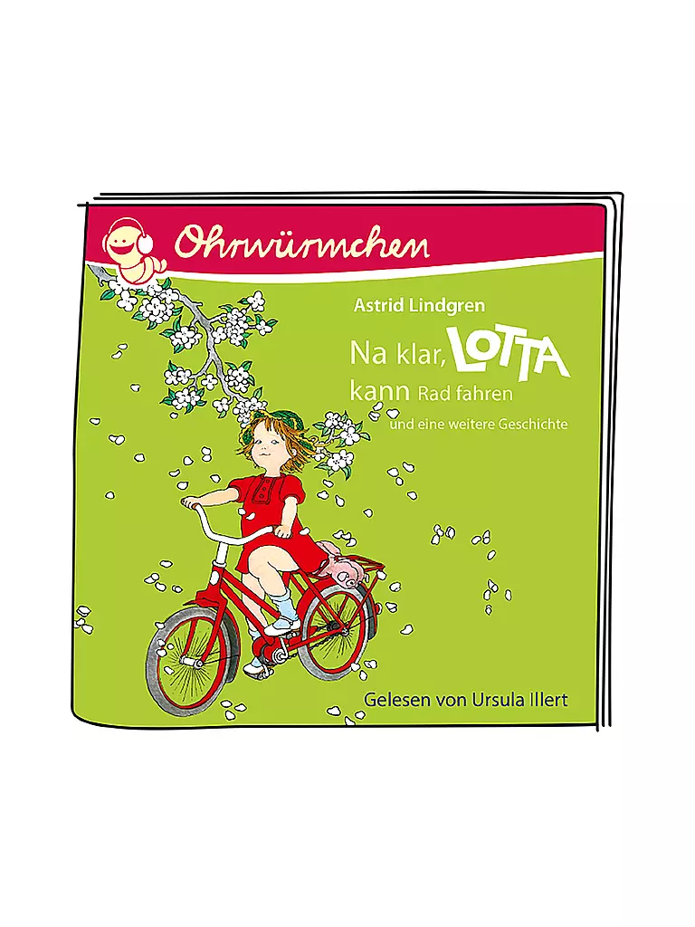 TONIES Hörfigur - Na klar, Lotta kann Radfahren / Lotta zieht um keine Farbe
