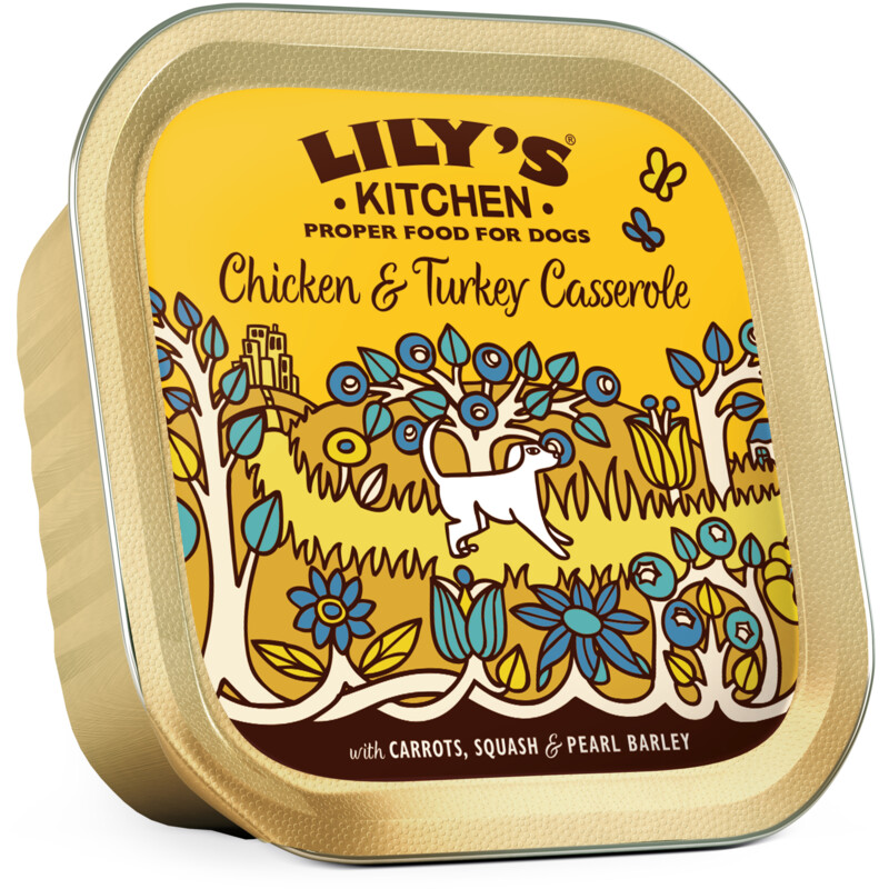 Lily's Kitchen Kip en kalkoen casserole