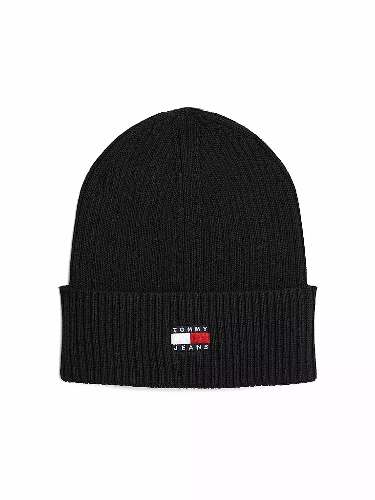 TOMMY JEANS Mütze - Haube schwarz
