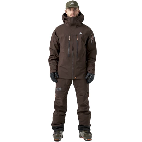 Veste de ski ORAGE MTN-X SPURR 3L JACKET DARK SOIL