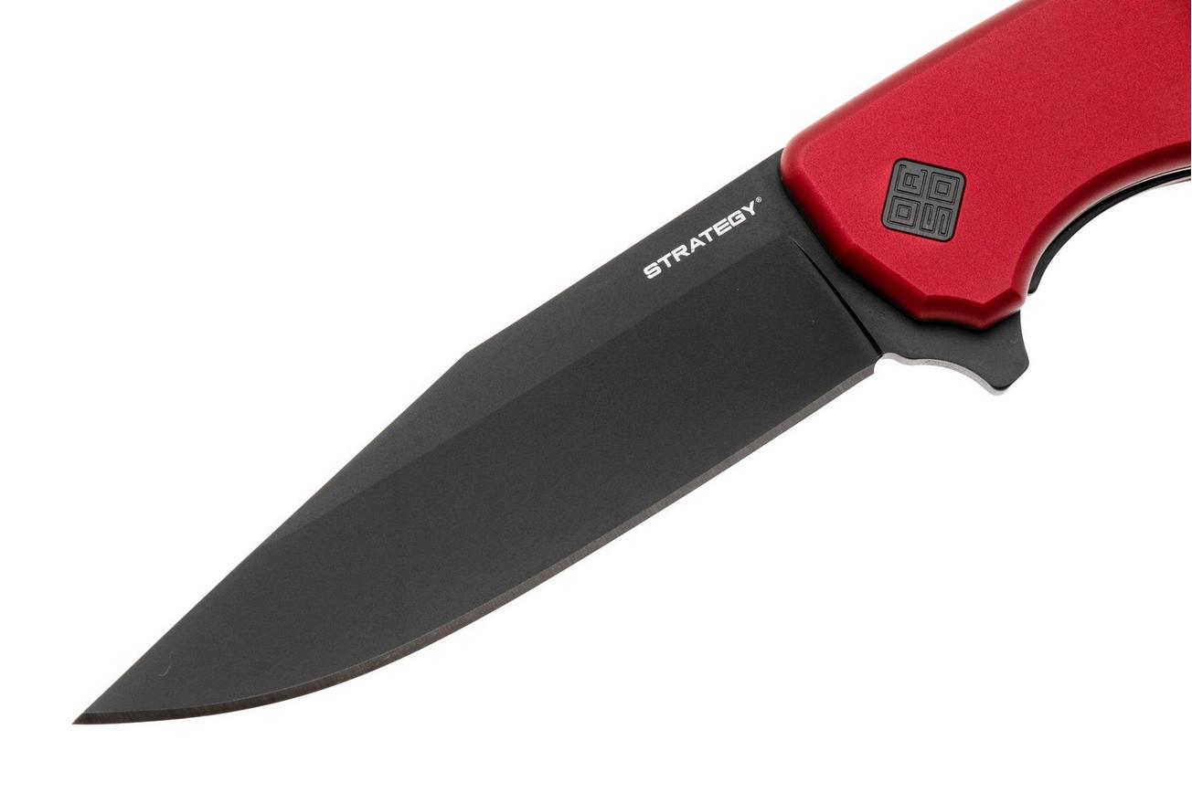 Ocaso Strategy 29RDB, PVD K110, Red Aluminium, zakmes, Mike Wallace design