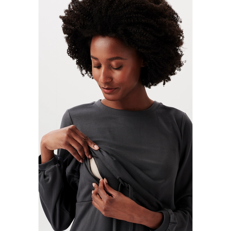 Esprit Lounge Kleid Charcoal Grey