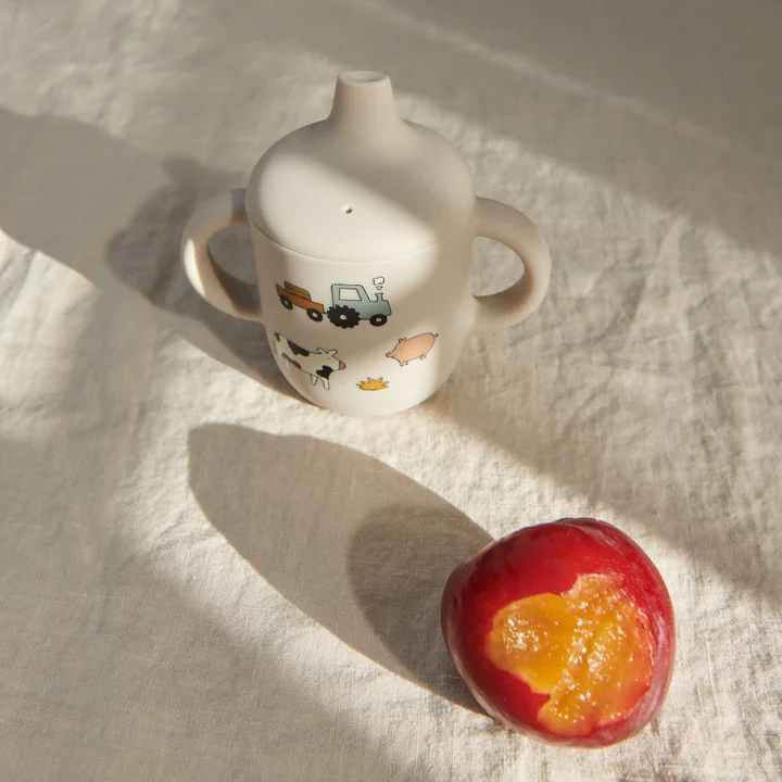 LIEWOOD - Neil Silikon Trinklerntasse, sandy
