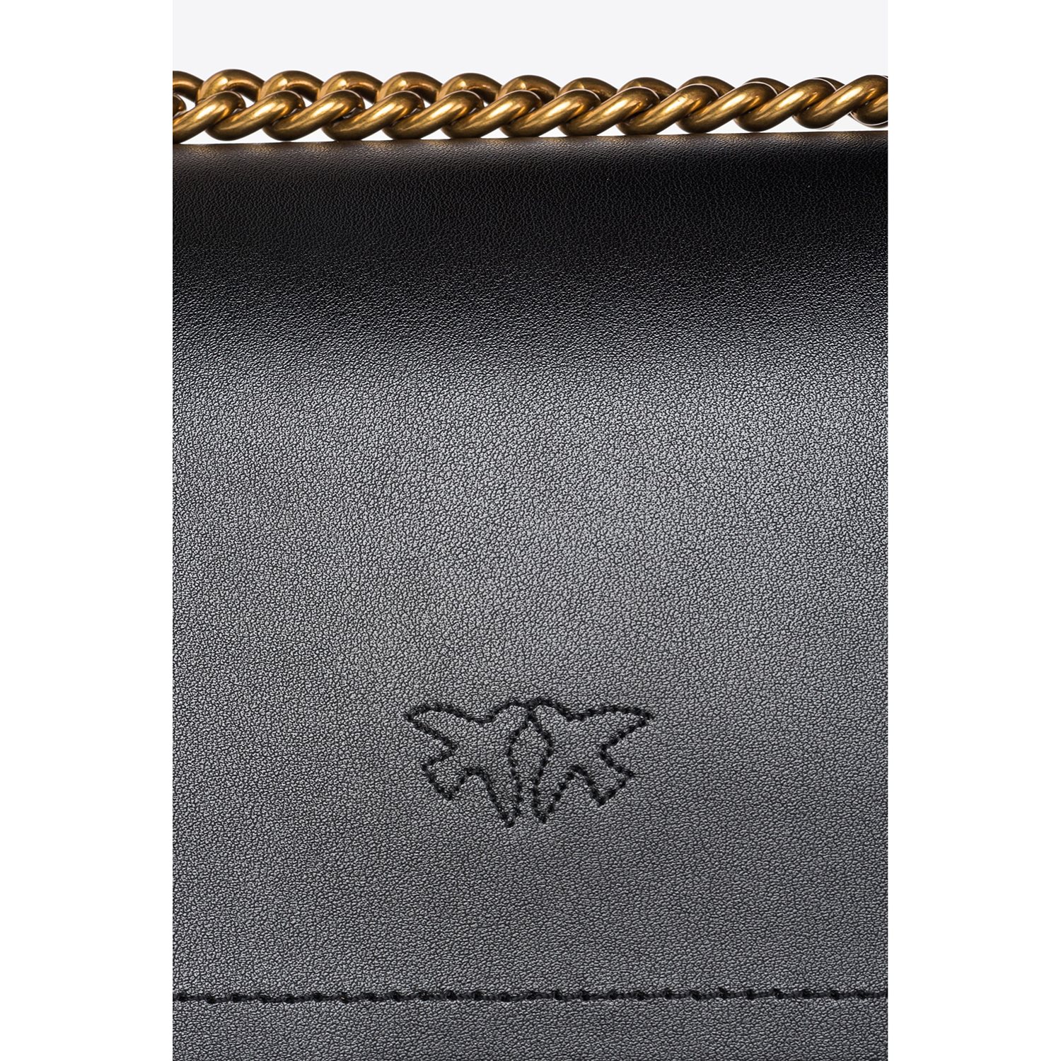 Pinko Love One Mini Dc Vitello Seta black